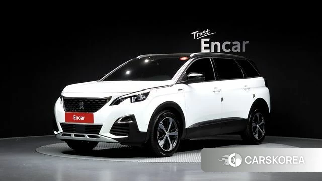 Peugeot 5008 second generation 2019 Белый из Кореи