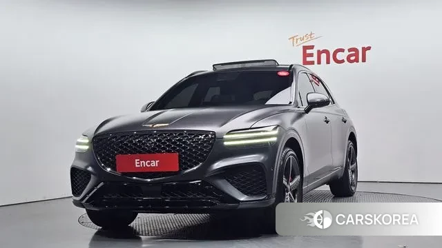 Genesis GV70 2021 Серебристо-серый из Кореи