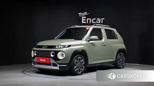 Hyundai Casper 2021 Темно-зеленый из Кореи