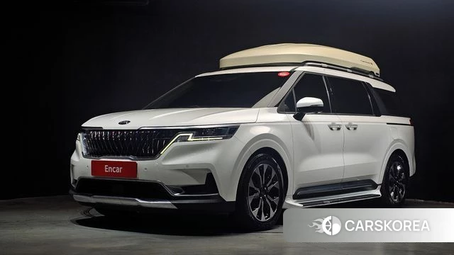 Kia Carnival 4th generation 2021 Белый из Кореи