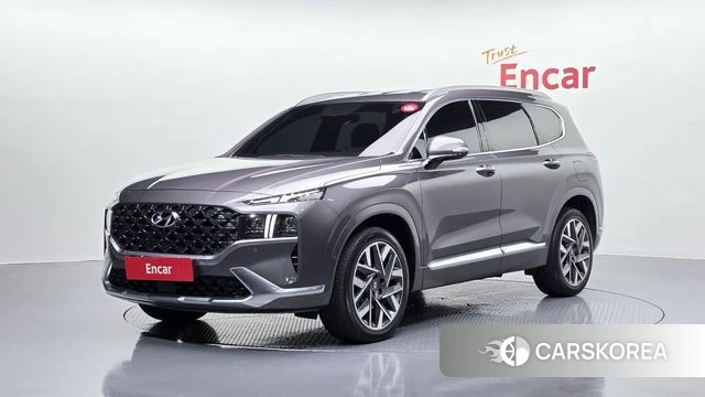Hyundai The New Santa Fe 2020 Серый из Кореи