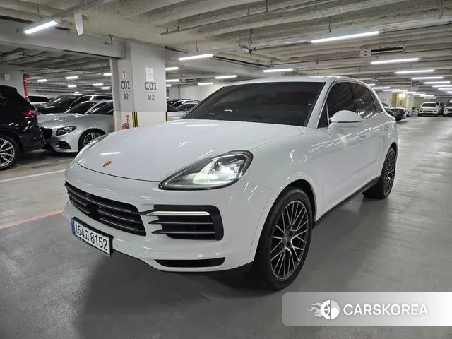Porsche Cayenne (PO536) 2023 Белый из Кореи
