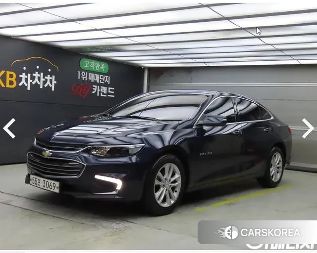 Chevrolet (GM Daewoo) All New Malibu 2018 Синий из Кореи