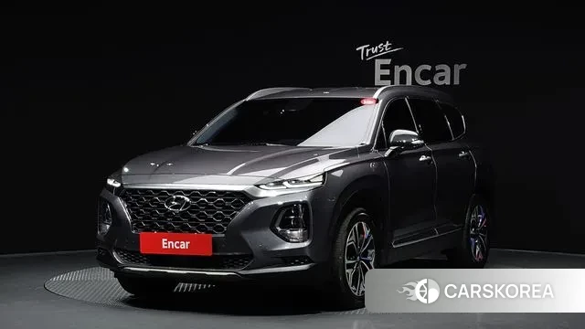 Hyundai Santa Fe TM 2018 Серый из Кореи