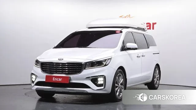 Kia The New Carnival 2018 Белый из Кореи