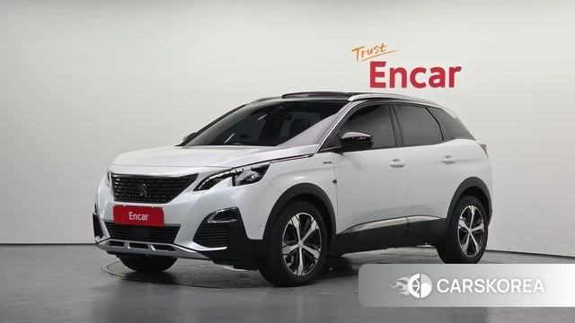 Peugeot 3008 second generation 2018 Белый из Кореи