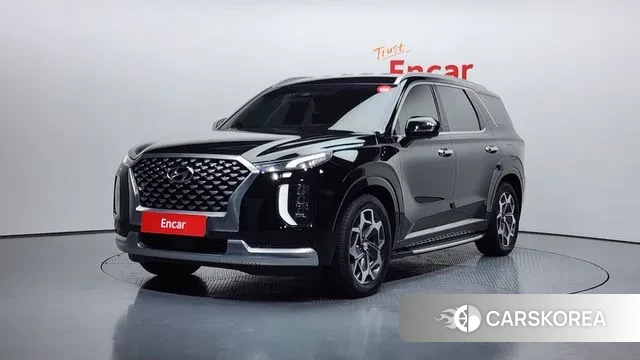Hyundai Palisade 2021 Черный из Кореи