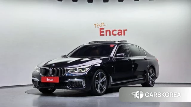 BMW 7 Series (G11) 2018 Черный из Кореи