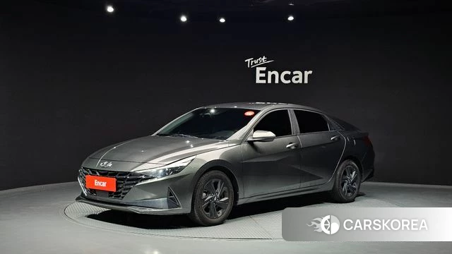 Hyundai Avante (CN7) 2022 Серый из Кореи
