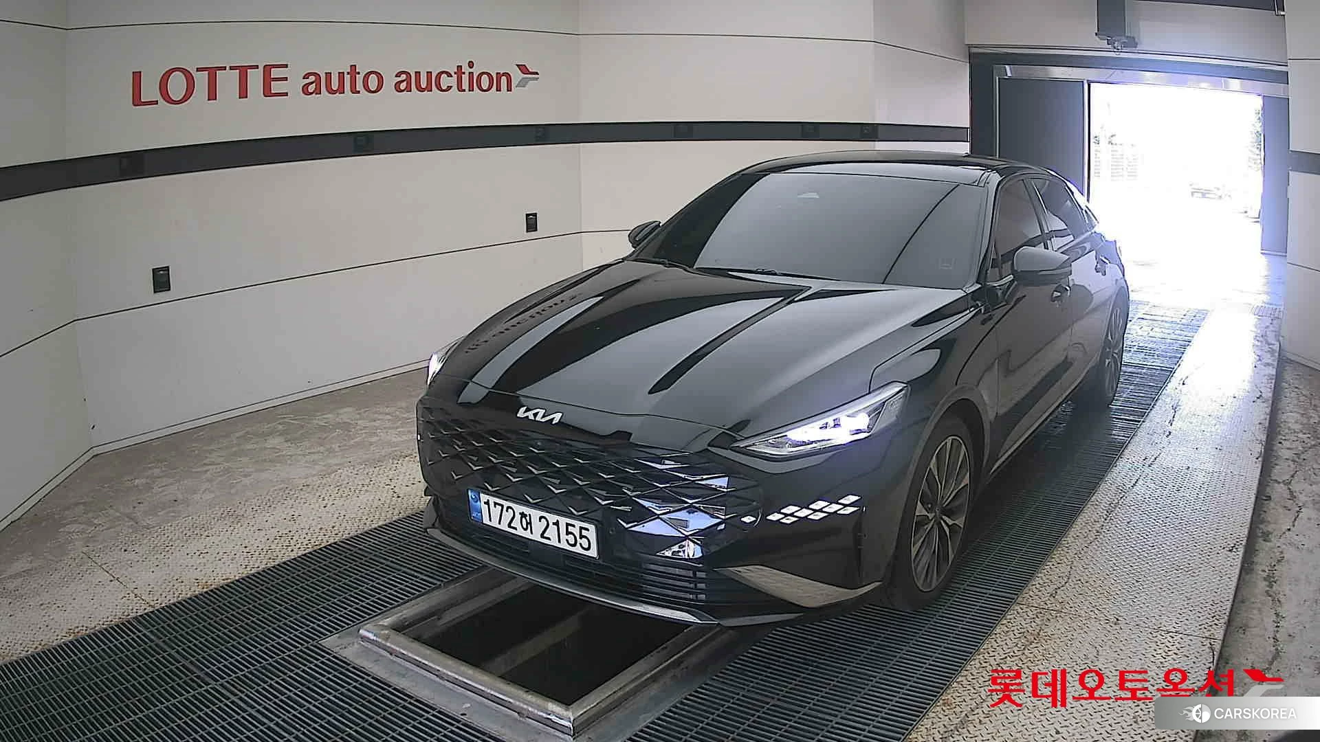 Kia K8 2023 Aurora Black Pearl из Кореи
