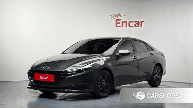 Hyundai Avante (CN7) 2022 Серый из Кореи