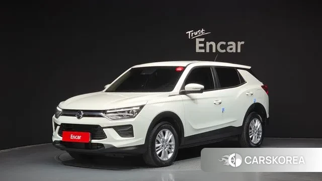 Ssangyong Beautiful Korando 2022 Белый из Кореи