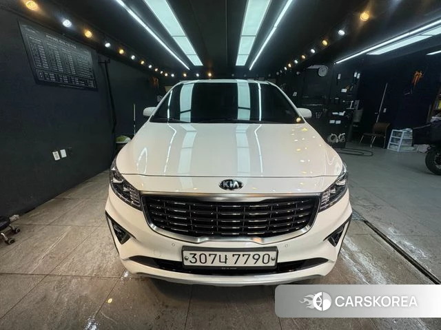 Kia The New Carnival 2020 Белый из Кореи