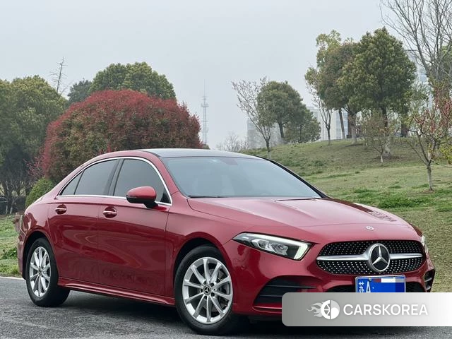 Mercedes-Benz Class A 2022 Красный из Китая