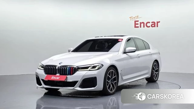 BMW 5 Series (G30) 2021 Белый из Кореи