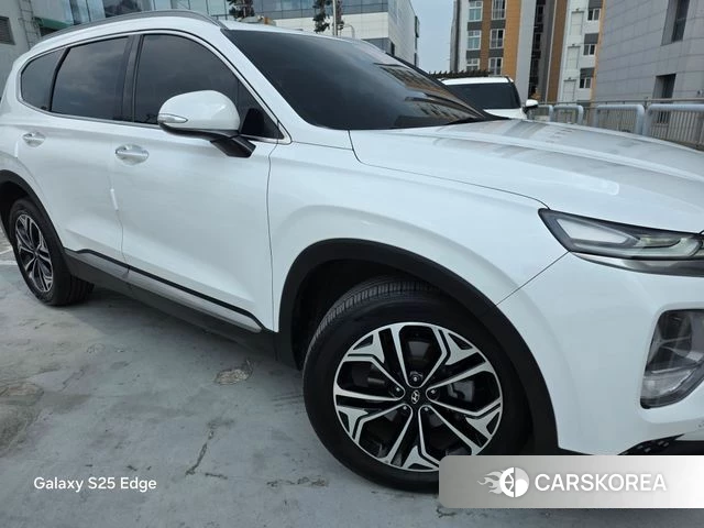 Hyundai Santa Fe TM 2018 Белый из Кореи