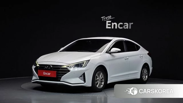 Hyundai The New Avante AD 2019 Белый из Кореи