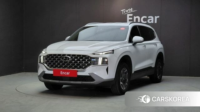 Hyundai The New Santa Fe 2022 Белый из Кореи