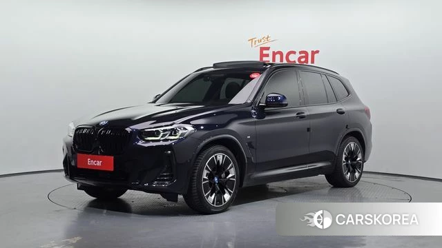 BMW iX3 2021 Черный из Кореи