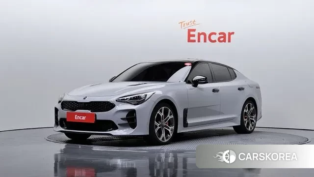 Kia Stinger 2018 Серебристо-серый из Кореи