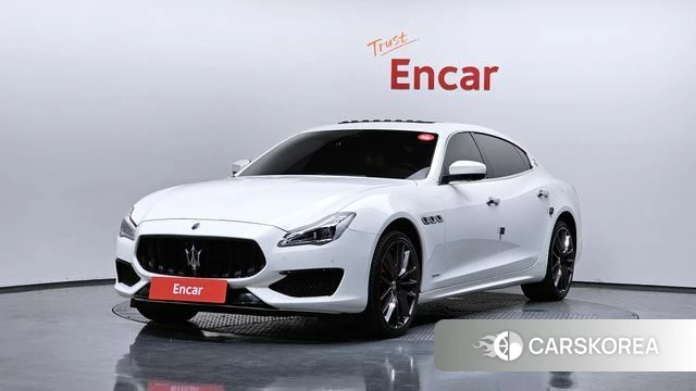 Maserati Quattroporte 2018 Белый из Кореи