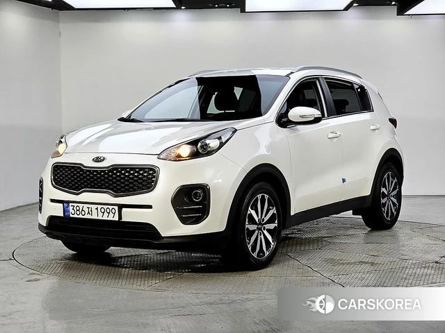 Kia Sportage 4th Generation 2018 Белый из Кореи