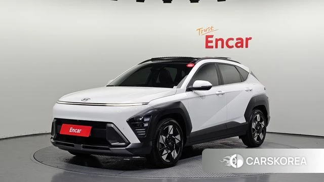 Hyundai Kona Hybrid (SX2) 2023 Белый из Кореи