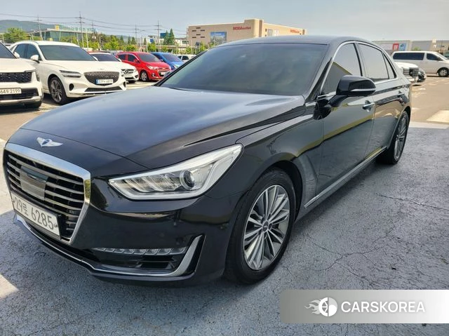 Genesis EQ900 2018 Черный из Кореи