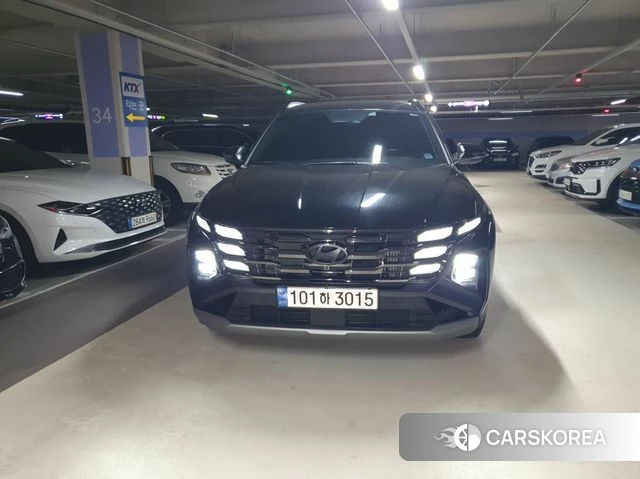 Hyundai The New Tucson Hybrid (NX4) 2024 Черный из Кореи