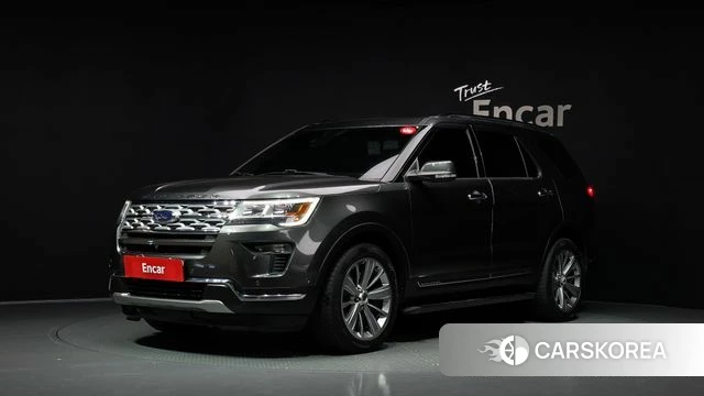 Ford Explorer 2018 Серый из Кореи