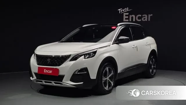 Peugeot 3008 second generation 2019 Белый из Кореи