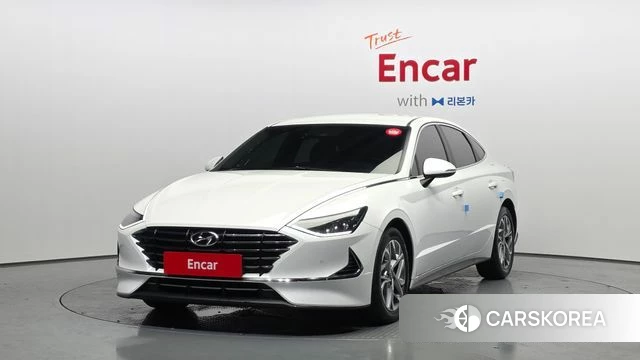 Hyundai Sonata (DN8) 2019 Белый из Кореи