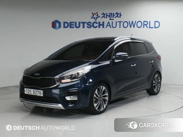 Kia The New Carens 2018 Синий из Кореи