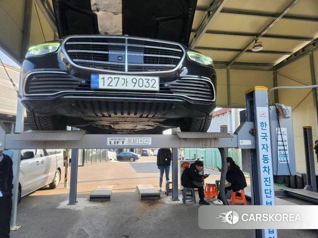 Mercedes-Benz S-Class W223 2021 Черный из Кореи