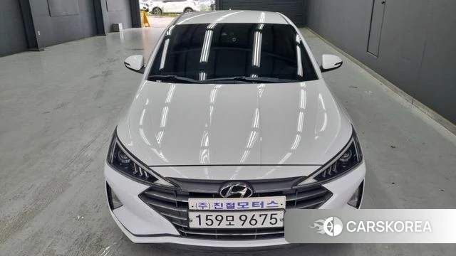 Hyundai The New Avante AD 2019 Белый из Кореи