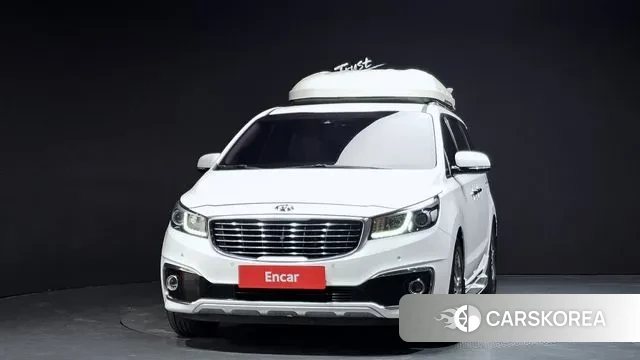 Kia All New Carnival 2018 Белый из Кореи