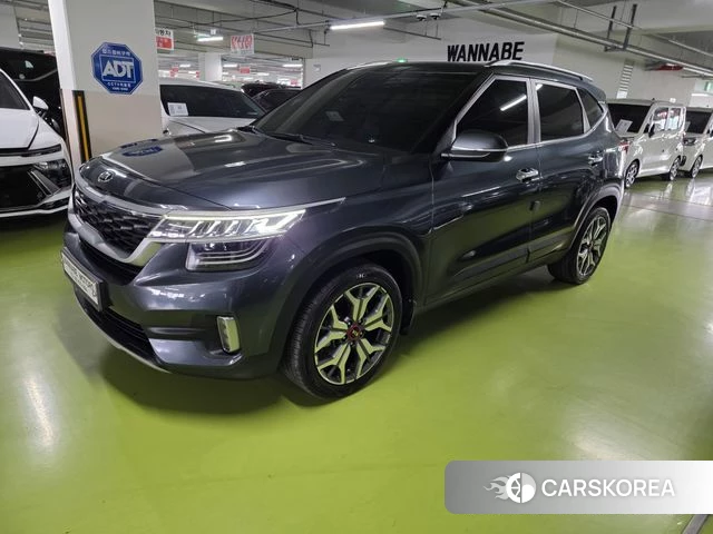 Kia Seltos 2020 Серый из Кореи