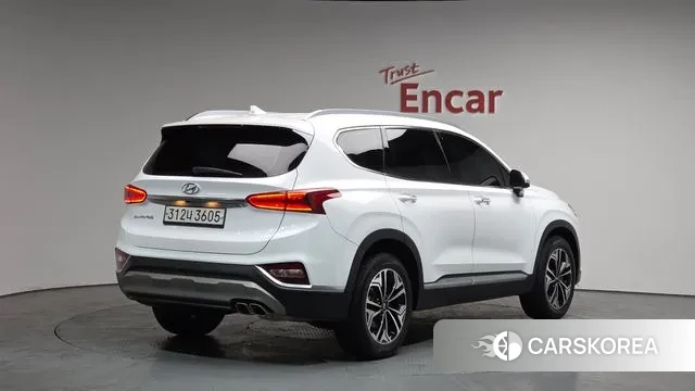 Hyundai Santa Fe TM 2020 Белый из Кореи