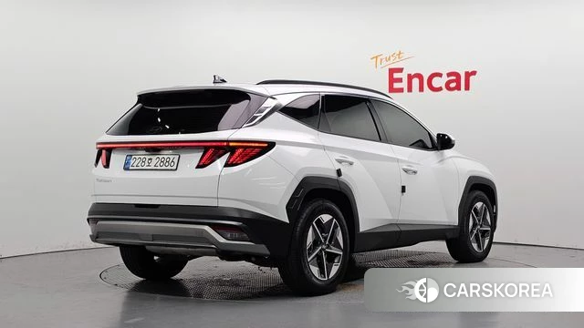 Hyundai The New Tucson Hybrid (NX4) 2024 Белый из Кореи