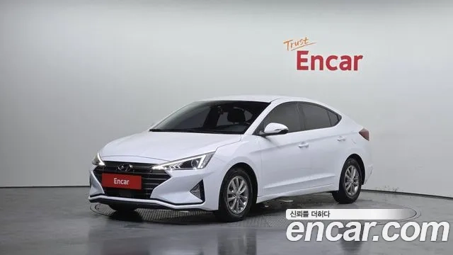 Hyundai The New Avante AD 2018 Белый из Кореи
