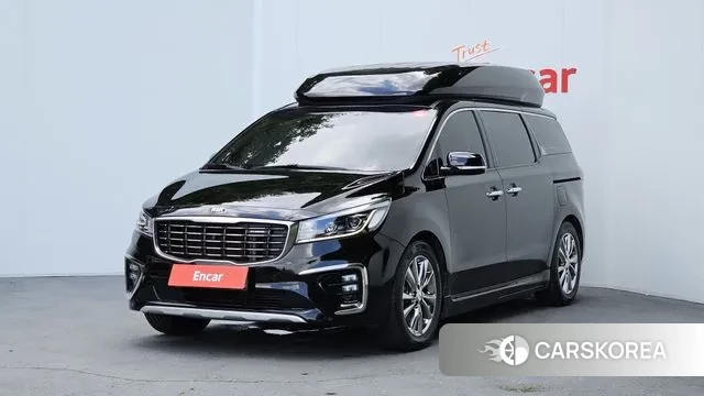 Kia The New Carnival 2018 Черный из Кореи