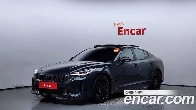 Kia Stinger Meister 2023 Зеленый из Кореи