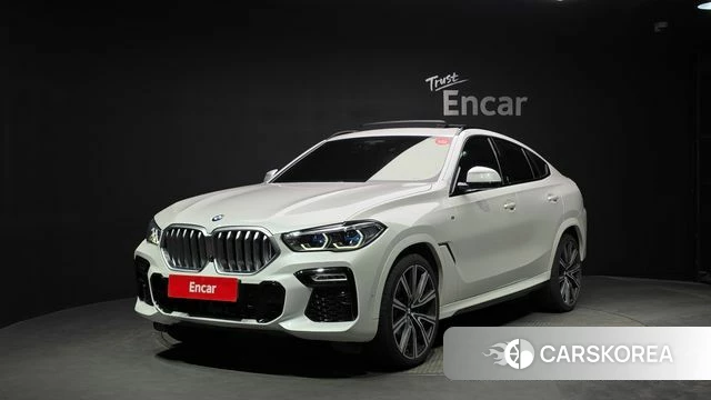 BMW X6 (G06) 2021 Белый из Кореи