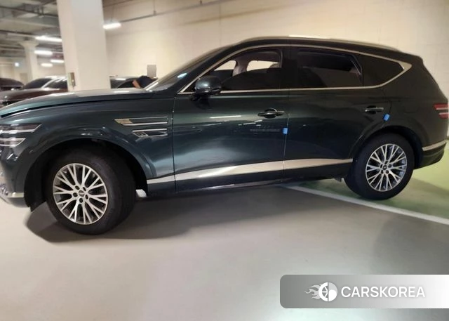 Genesis GV80 2021 Светло-зеленый из Кореи