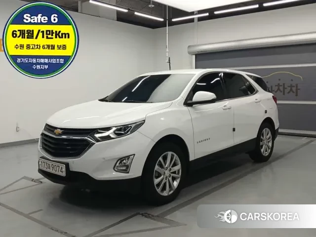 Chevrolet (GM Daewoo) Equinox 2020 Белый из Кореи