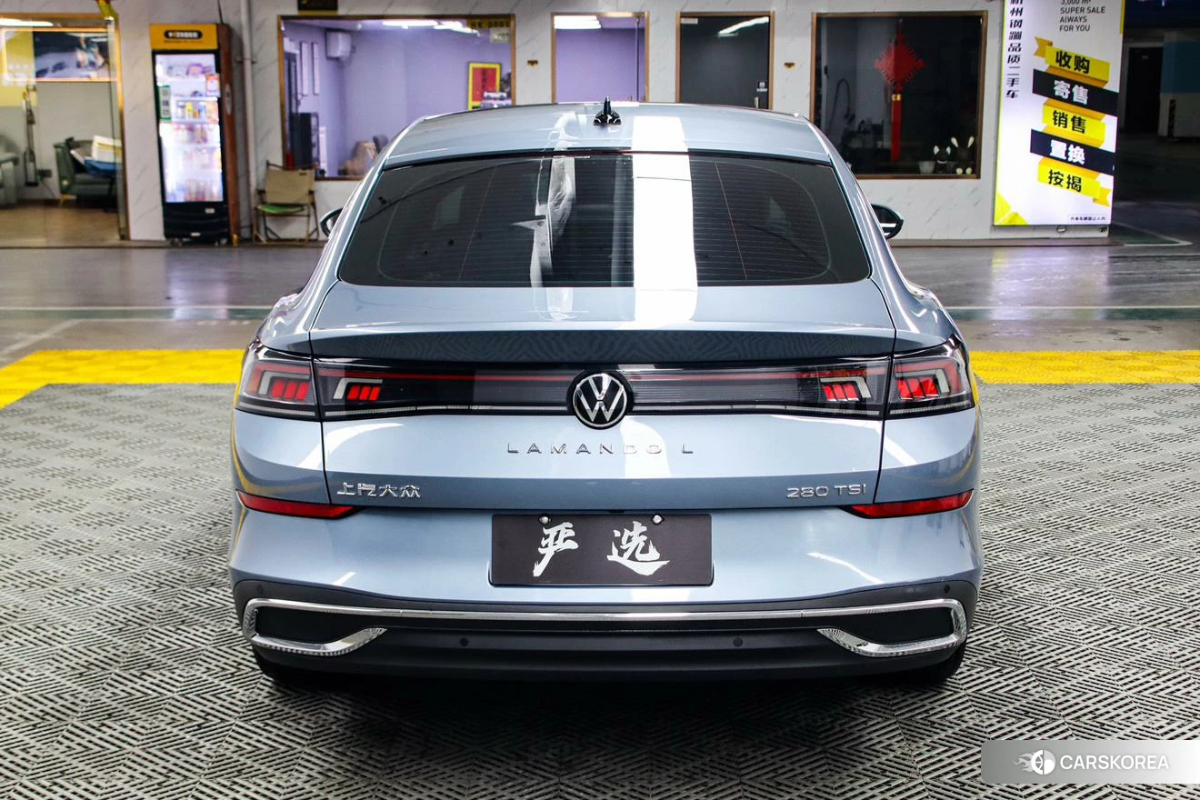 Volkswagen Lingdu 2023 Синий из Китая