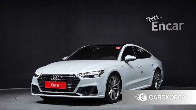 Audi A7 (4K) 2021 Белый из Кореи