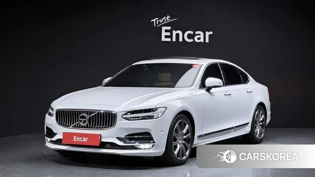 Volvo S90 2019 Белый из Кореи