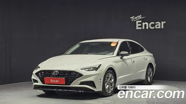 Hyundai Sonata (DN8) 2021 Белый из Кореи