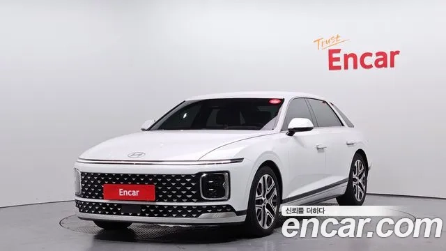 Hyundai Grandeur (GN7) 2023 Белый из Кореи